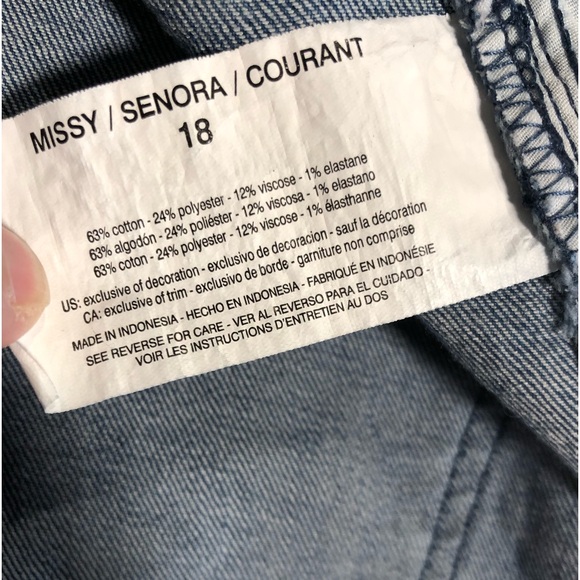 Gloria Vanderbelt Amanda Shorts All Around  Slimming Effect Size 18 - Picture 13 of 15